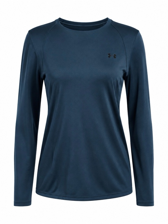 Under Armour Tops - Under Armour Women's Long Sleeve Performance Tee - Navy Blue